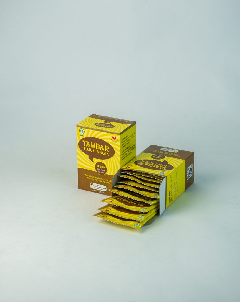 Obat herbal TAMBAR Tujuh Angin bantu redakan pegal linu & segarkan tubuh secara alami.