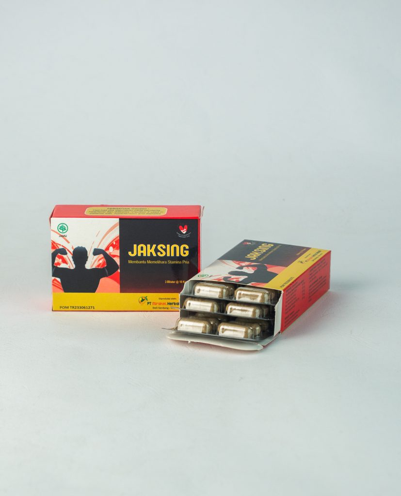 Herbal pria bantu jaga stamina & kebugaran untuk aktivitas optimal. Praktis dalam kemasan blister higienis.